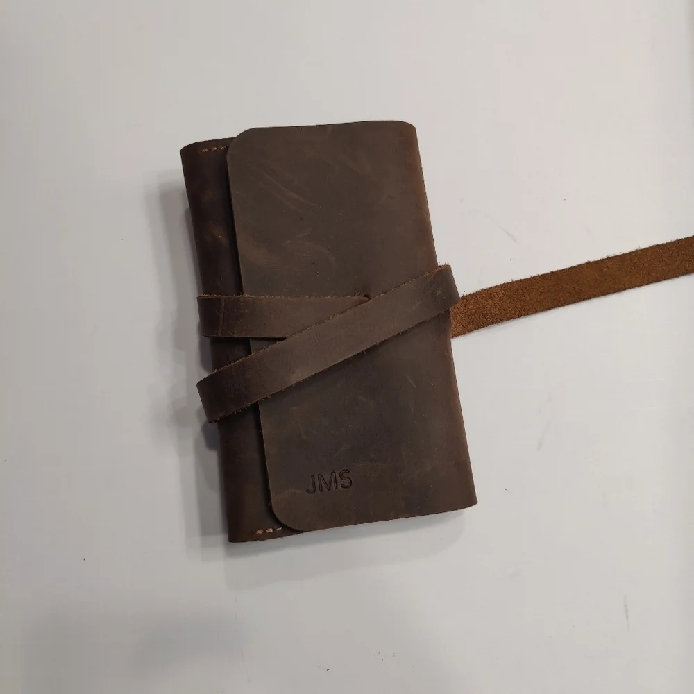 Springbok Vintage Leather Pouch with strap